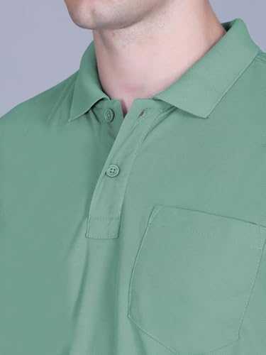 Image of FYLTR Men's Solid Polo | Regular Fit | Casual Polo Shirts for Men