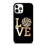 I Love Volleyball - Sporty Teens Sports Gift Case - Compatible with iPhone 13 12 11 X XS XR 8 7 6 6s Plus Mini Pro Max (11 Pro)