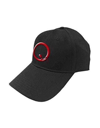Image of Queens of the Stone Age Baseball Cap Q Band Logo Official Black Snapback One Size