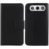 Tnviud Flip Premium Echt Leder Tasche Hülle Für General Mobile GM 26 5G 6.75