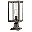 BRONZE POST LANTERN X 1