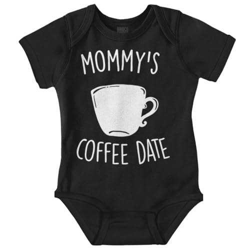 Brisco Brands Mommy's Coffee Date Little One's Baby Romper Boys or Girls