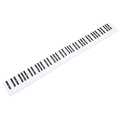 ibasenice 2 Pcs 88 Piano Clavier Schéma Clavier Échelle Autocollant Piano Clavier Tableau Clavier Formation Tableau Piano Pratique Autocollants Piano Clavier Autocollants Blanc Note - Les Beatles, Paul McCartney, John Lennon, RIngo Starr, George Harrison