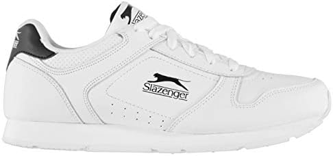 white slazenger trainers