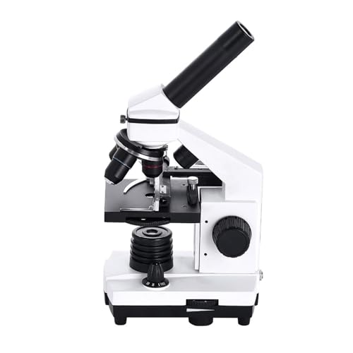 Microscope monoculaire 640X LED Matal pour observation biologique