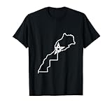 Marruecos Mapa, Marruecos bandera, Marruecos Camiseta