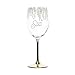 Pavilion Gift Company - Amazing Sister - 19 oz Stemmed Wine Glass Stepsister Sister-In-Law Present From Sibling Brother