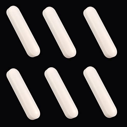 LABALPHA 6Pcs PTFE Magnetic Stirrer Mixer Stir Bar, Magnetic Stir Bar 35mm/1.38 inch