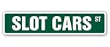 Slot Cars Street Sign Race slotcar Trucks Collector Toys | Indoor/Outdoor | 18' Wide