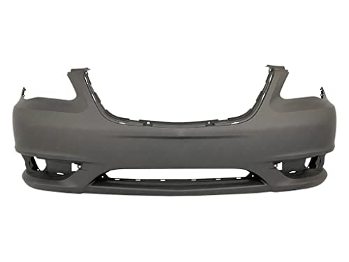 MBI AUTO - Primered, Front Bumper Cover Fascia for 2011-2014 Chrysler 200 11-14, CH1000997