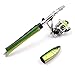 Nazada Pocket Pen Fishing Rod,Portables Fish Shaped Telescopic Rod and Spinnings Reel Combos,Folded Fishing Poles,for River, Lake, Reservoir