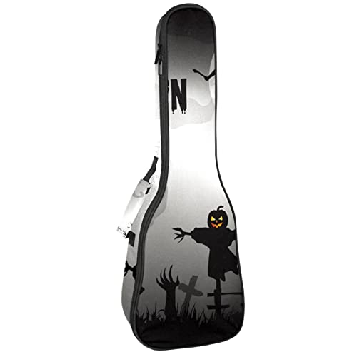 Protégez votre ukulélé des chocs grâce à ce sac à dos noir rembourré 10mm