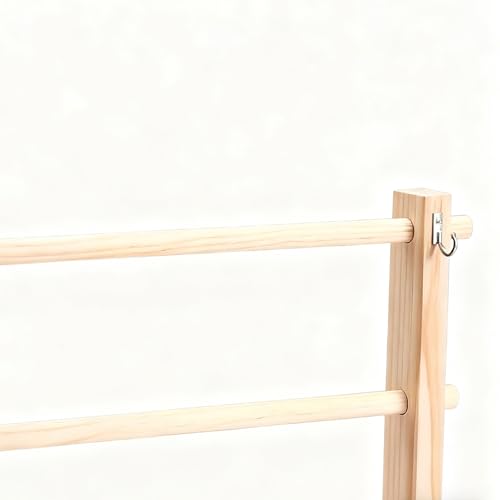 Support de rubans pour fleuriste en bois massif au design robuste et durable - 6