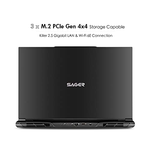Sager 2023 Np9371V Gaming Laptop, 17.3 Inch Qhd 240Hz 100% Dci-P3 G-Sync, Intel I9-13900Hx, Rtx 4080 12Gb, 32Gb Ram, 1Tb Gen4 Nvme Ssd, Win 11 #TOP7