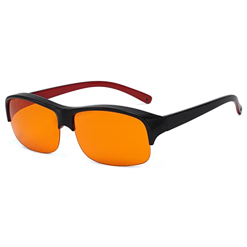 Eyekepper Amber Fitover Blue Light Glasses