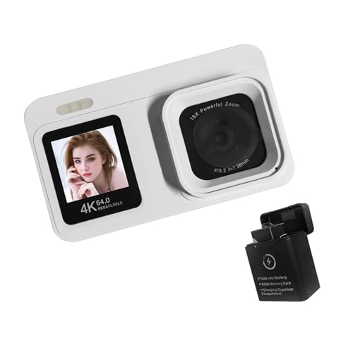Appareil photo numérique 4K double écran pour réussir vos selfies et paysages en extérieur