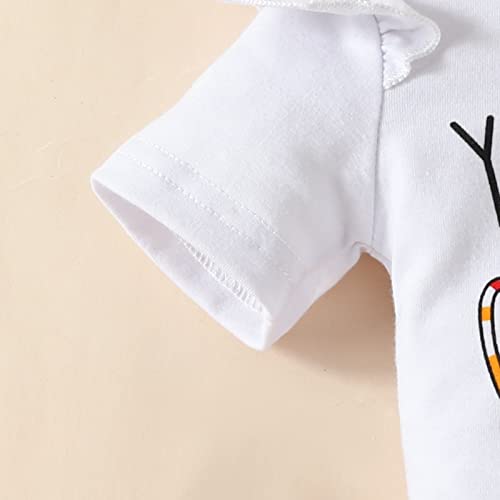 Conjunto de roupas para bebês de 12 a 18 meses, girafa, alfabeto, triângulo, macaquinho com estampa