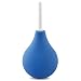 douper Silicone Bulb Enema Clean Liquid Bottle Douches Capacity 220ml (Blue)