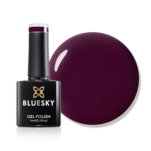 Bluesky Gel Nail Polish 10ml, Twilight Berry - AW2424, Red Gel Nail Polish for 21 Day Manicure, Professional, Salon & Home Use, Requires Curing Under LED UV Nail Lamp