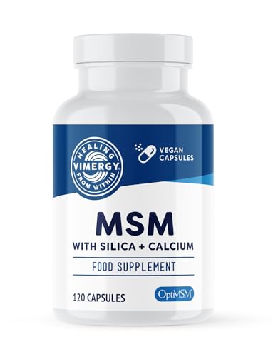 Vimergy MSM 500MG Capsules - 120 Vegan, Non-GMO, Gluten Free