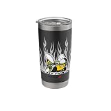 Dodge Scat Pack Flames Stainless Steel Insulated Tumbler