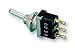 Toggle Switch, DPDT, Non Illuminated, On-None-On, F Series, Panel, 6 A