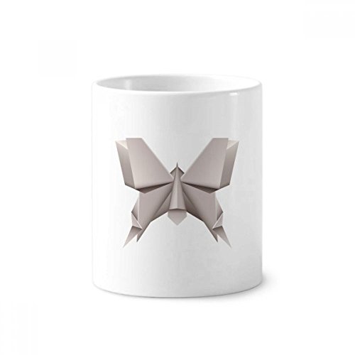 Tasse en céramique papillon géométrique blanche idée cadeau originale 350ml
