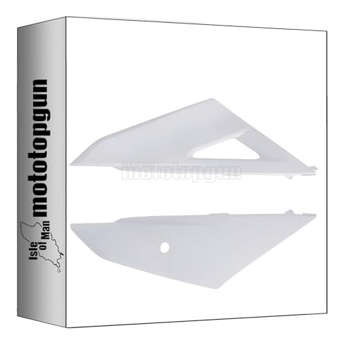 Side panels blanc Acerbis 0026550.030 évite usure frottement botte pour Honda CRF 250 RX Enduro 2025