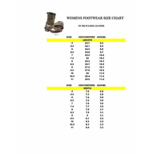 Image of Milwaukee Leather Women's Premium Leather Motorcycle Harness Boots Collection MBL - 11