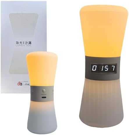 LED Adjustable Meditation Timer Hourglass with 1-99 Minutes prese...
