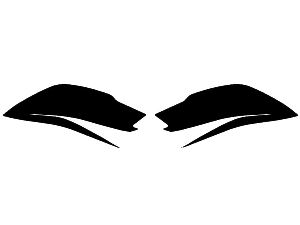 Rvinyl Headlight Protection Film Covers Compatible with Subaru Forester 2019-2021 - Smoke