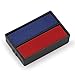 Trodat Printy 4850 Date Stamp – Pocket Sized Self-Inking Stamp with Received Message – Blue and Red Ink, 3/4