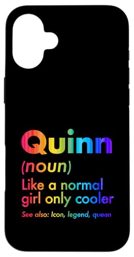 Quinn Like A Normal Girl Only Cooler Queen ���O �X�}�z�P�[�X iPhone 16 Plus �p