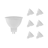  RAYDAN Pack 6 Bombillas LED GU5.3 Spotlight 8W Equi.60W 700lm Home