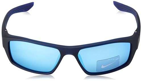 NIKE Sunglasses BRAZEN SHADOW M FJ 1987 451 Mt Dk Obsidian/Frzn Blue Mi2