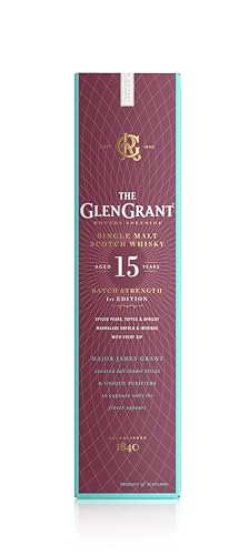 Glen Grant 15 Year Old Batch Strength Single Malt Whisky, 70cl