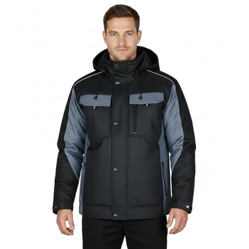 BWOLF Braver Arbeitsjacke Herren Winter Herren Winter Winddichte...