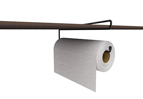 SUPORTE PAPEL TOALHA PRETO