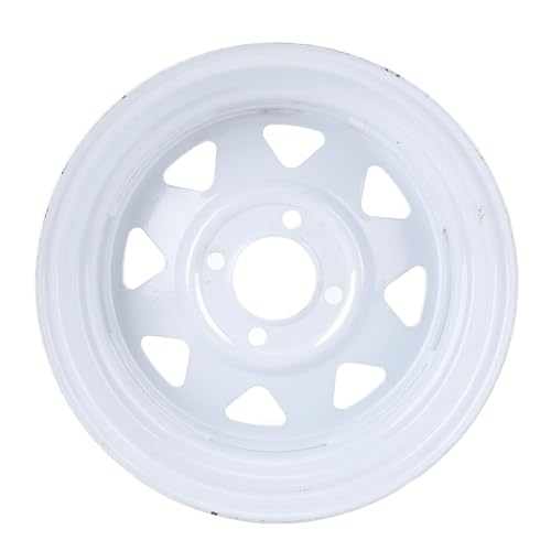 CFTGIW Llanta de Remolque 13x4.5J Acero 1660 Libras Capacidad de Carga Ligera Eficiencia de Combustible Mejorada Reemplazo para Remolque de Barco Sea Ray