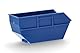 herpa 054621 Zubehör Absetzmulde groß (2 Stück) im Maßstab 1:87, Miniatur Modell, Kunststoff, Farbe: blau