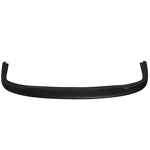 IKON MOTORSPORTS, Front Bumper Lip Compatible with 2002-2003 Subaru Impreza WRX & RS Sedan 4-Door, DP Style Black PU Front Lip Finisher Under Chin Spoiler Add On