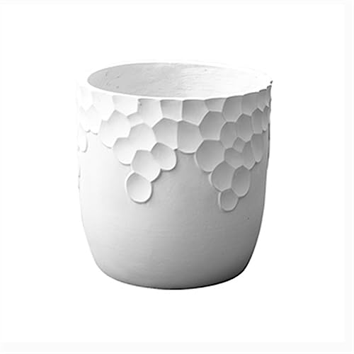 Macetas para flores Macetas for Plantas Patrón De Uva Color Sólido Redondo Encantadoras Macetas Decoración Simple Jardineras Grandes Hogar Maceta De Cultivo De Plantas Verdes Grandes Macetas Interior