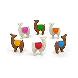 Fred TINY PRANCERS - Llama Wine Charms, Set of 6...
