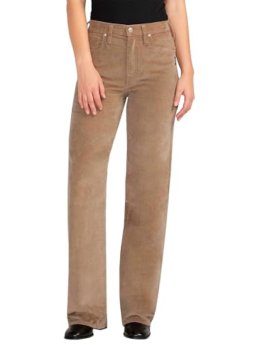 Silver Jeans Co. Women's Highly Desirable High Rise Trouser Leg Pants