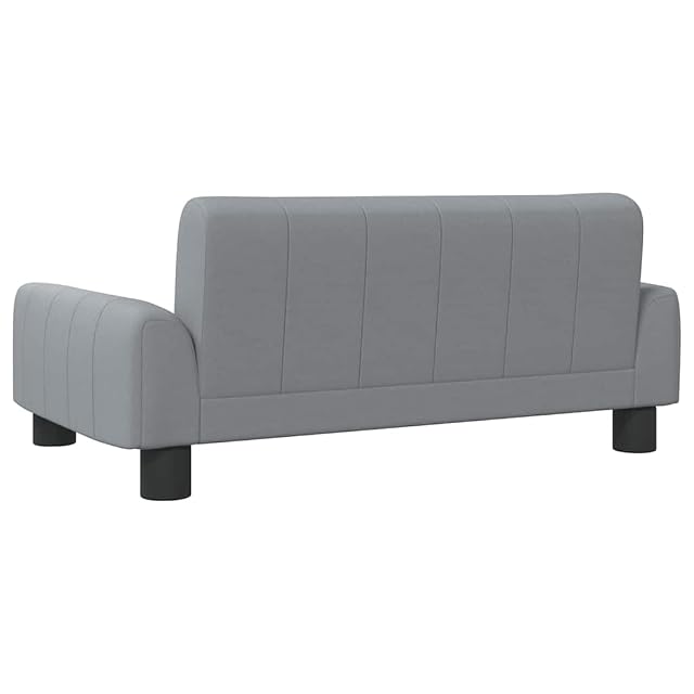 Foto 6 de 6 de vidaXL Cama para Perros de Tela Gris Claro 70x45x30 cm
