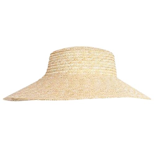 Chapeau de paille victorien pour éviter le soleil avec élégance