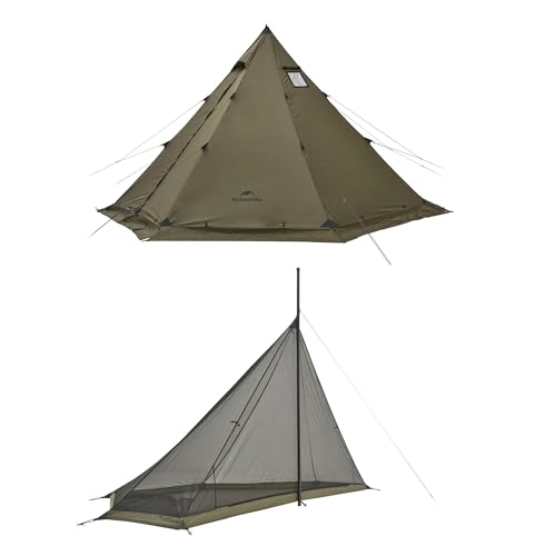 Carpa Teepee Naturehike Ranch Fire con Malla Interior