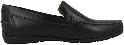 Geox Men's Msimon2 Slip-On Loafer, Black, 42 EU/9 M US | Image 2