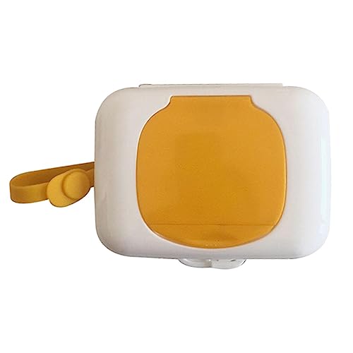 Caja de almacenamiento de toallitas húmedas, estuche de toallitas de viaje, caja dispensadora de toallitas con tapa, dispensador de toallitas para bebé, soporte de toallitas de viaje recargables,