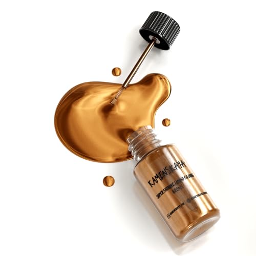 KAMENSKAYA Liquid Bronze Leaf Paint - Alcohol Based Fast Drying Bronze Liquid Leaf, 0.68 fl oz (20 ml)